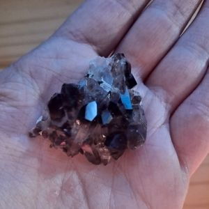 Smokey Quartz Crystal Cluster
